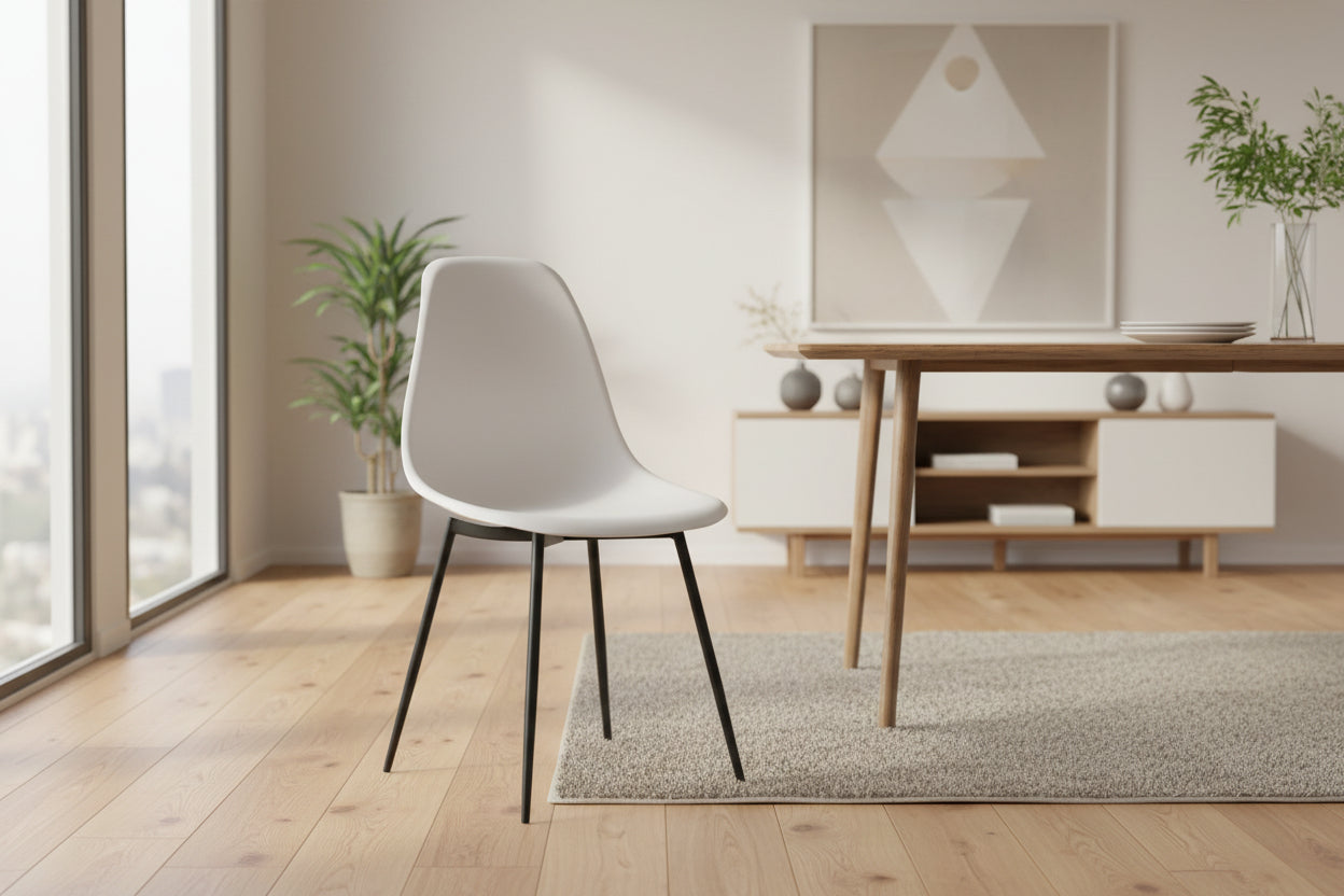 Стол Ballen черен цвят Комплект 4 броя