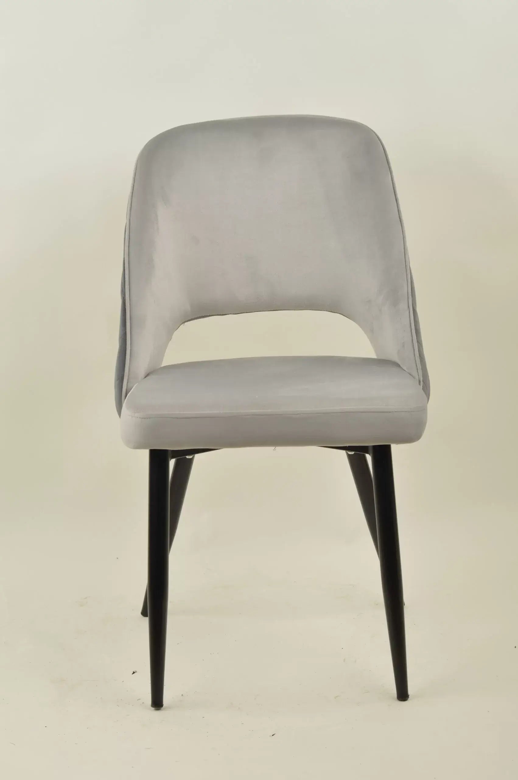 Трапезен стол Мигел сив цвят