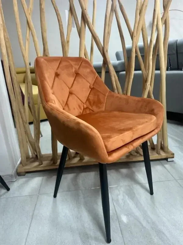 Трапезен стол Никита-керемида цвят кадифе