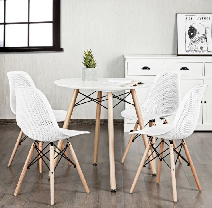 Трапезен стол Лариса бял