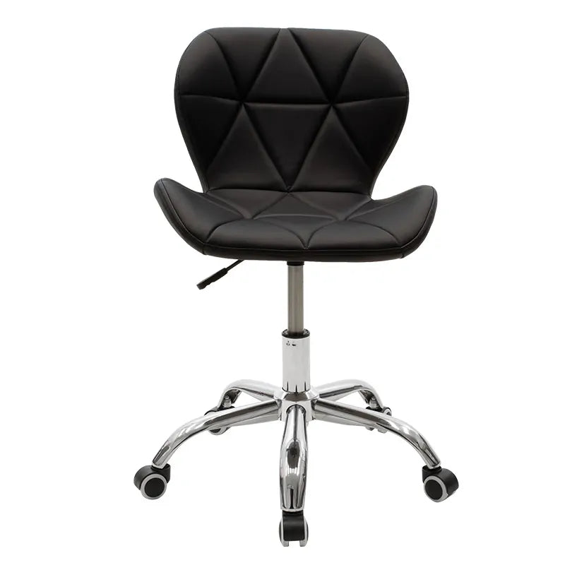 Офис стол Мелина/ черен еко кожа