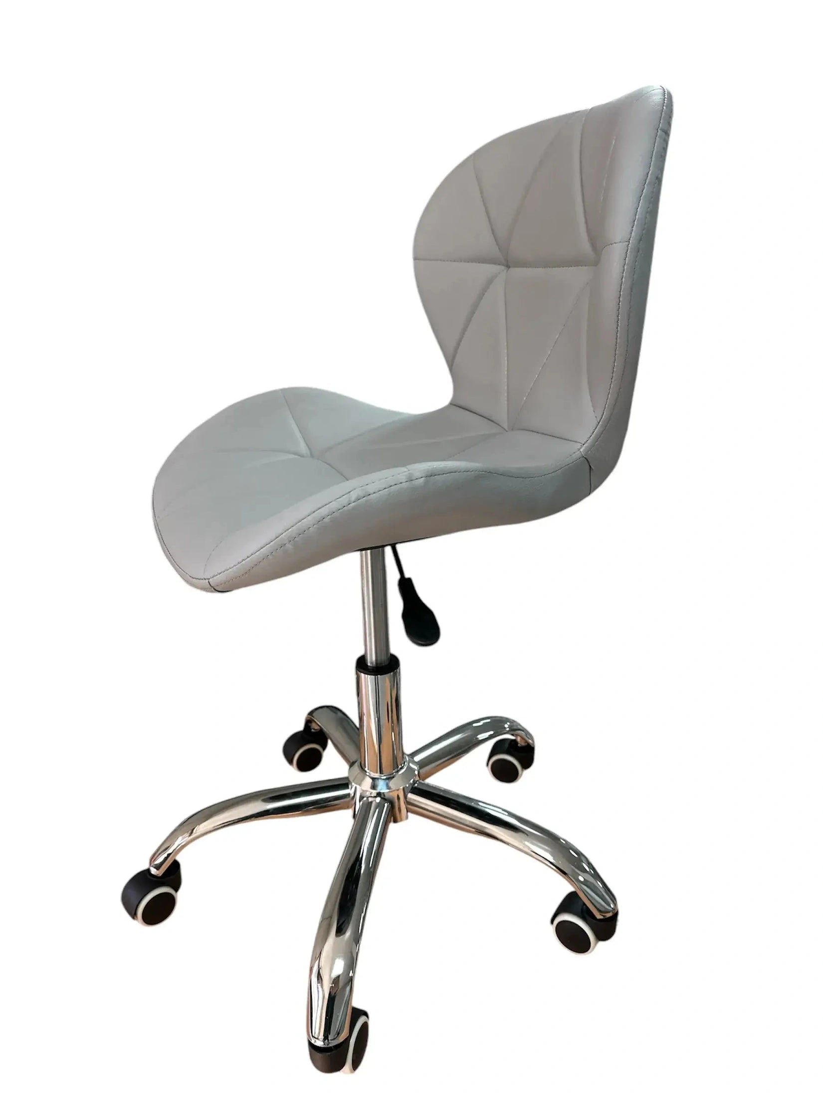 Офис стол Мелина/сив еко кожа