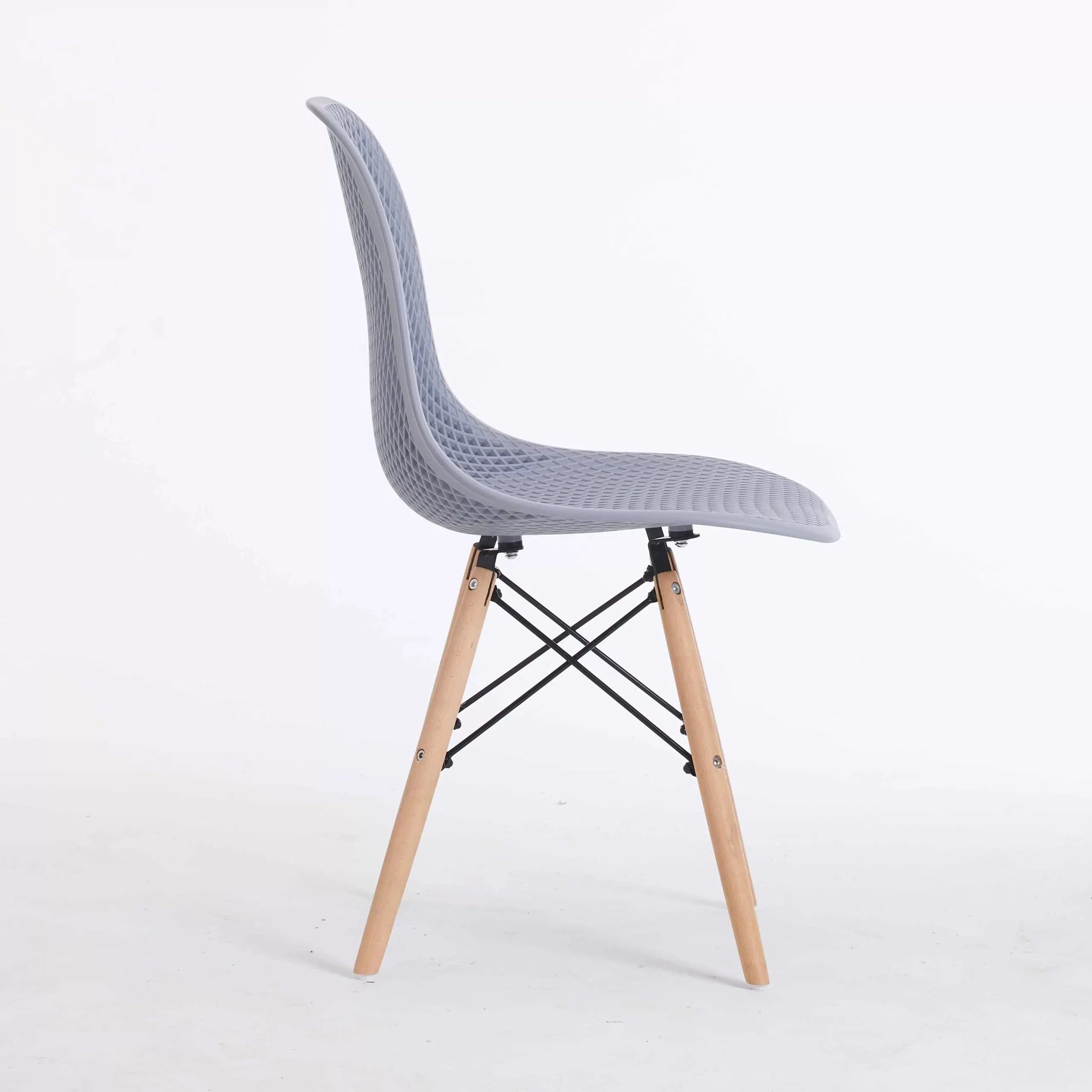 Трапезен стол Лариса сив