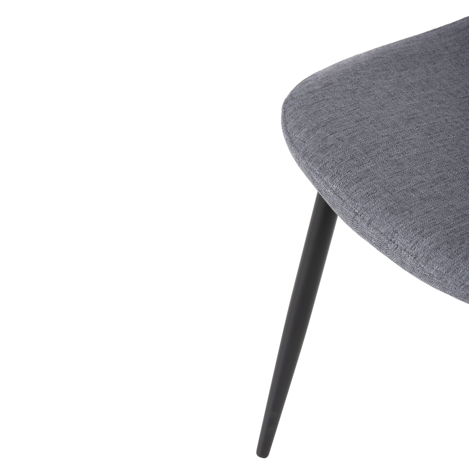 Стол Леонардо сив цвят