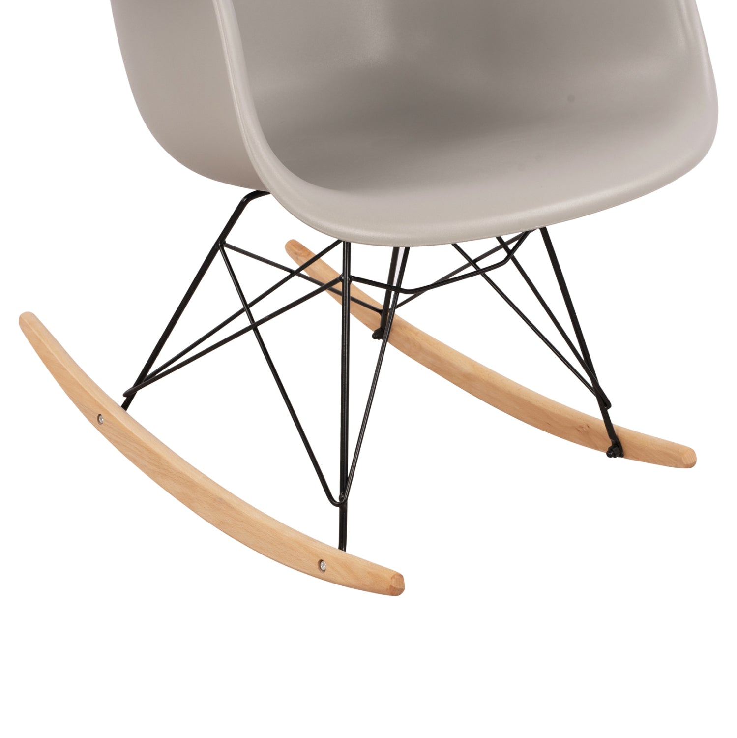 Кресло Тея люлка сив цвят