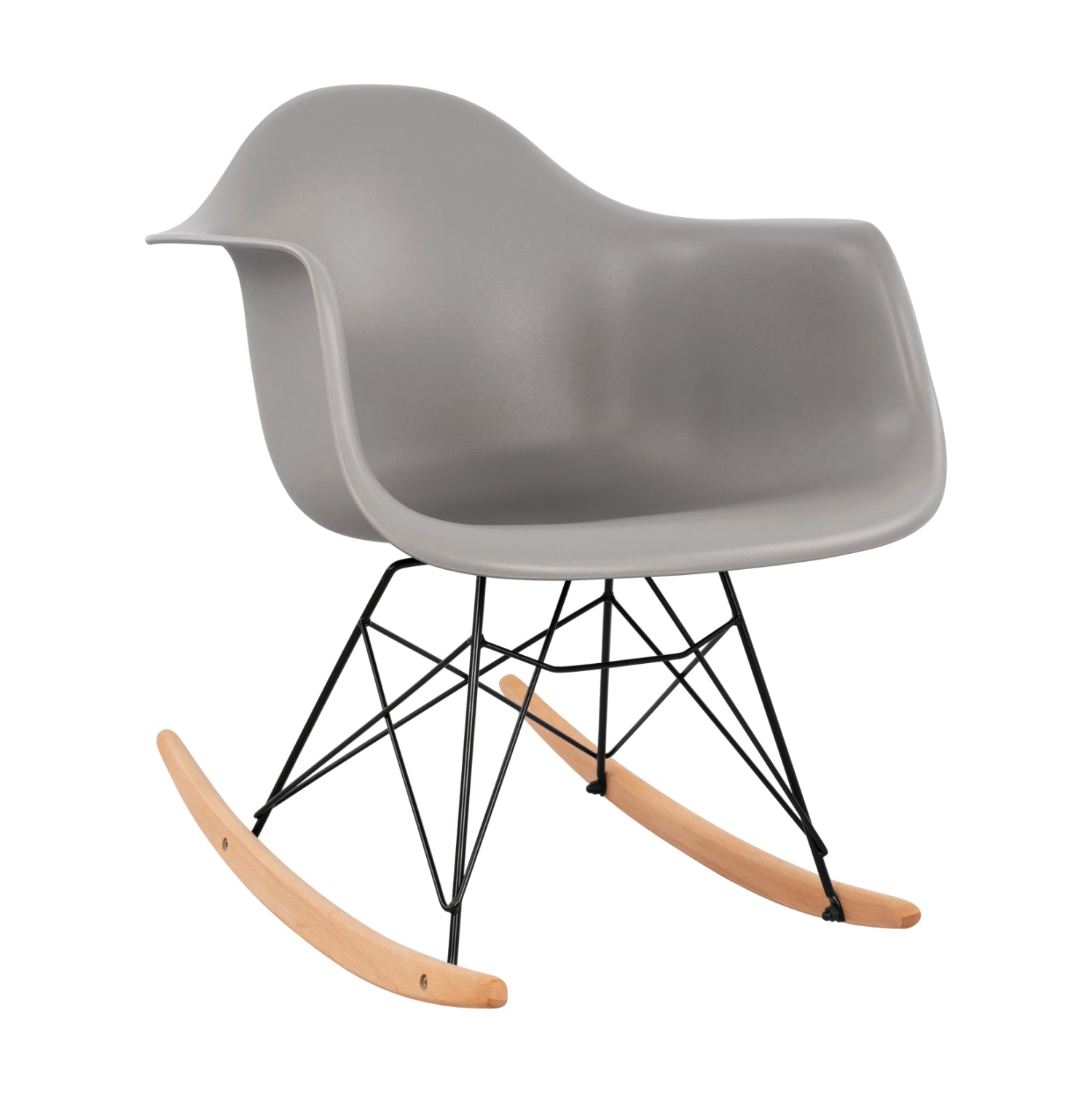 Кресло Тея люлка сив цвят