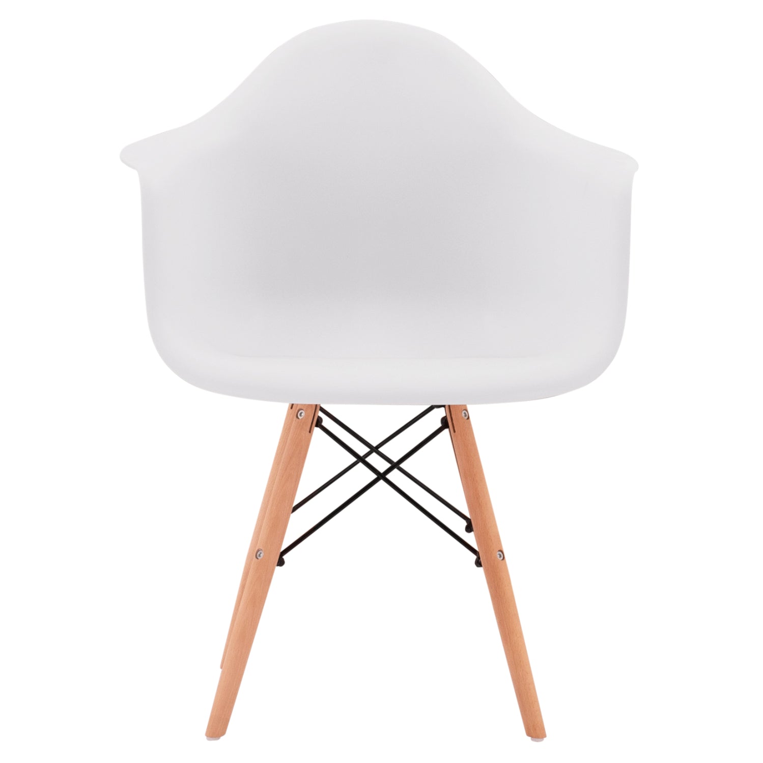 Кресло Тея полипропилен - бял цвят