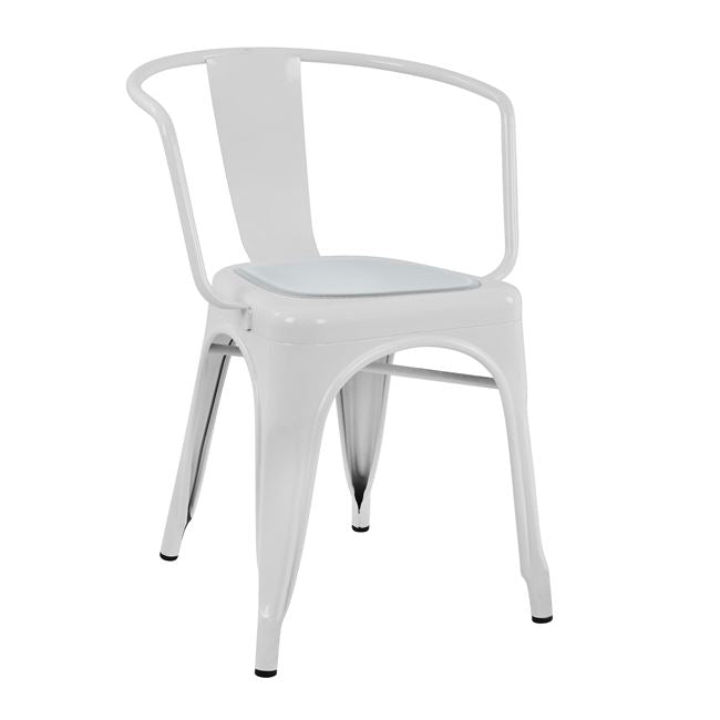 Седалка бял цвят