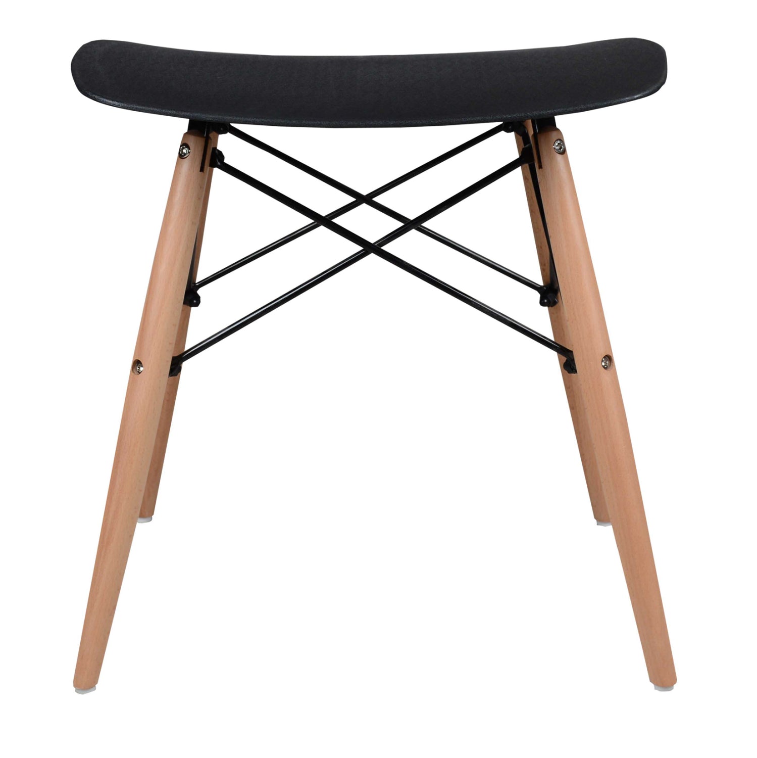 Табуретка Тония черен цвят 46,5x35x47