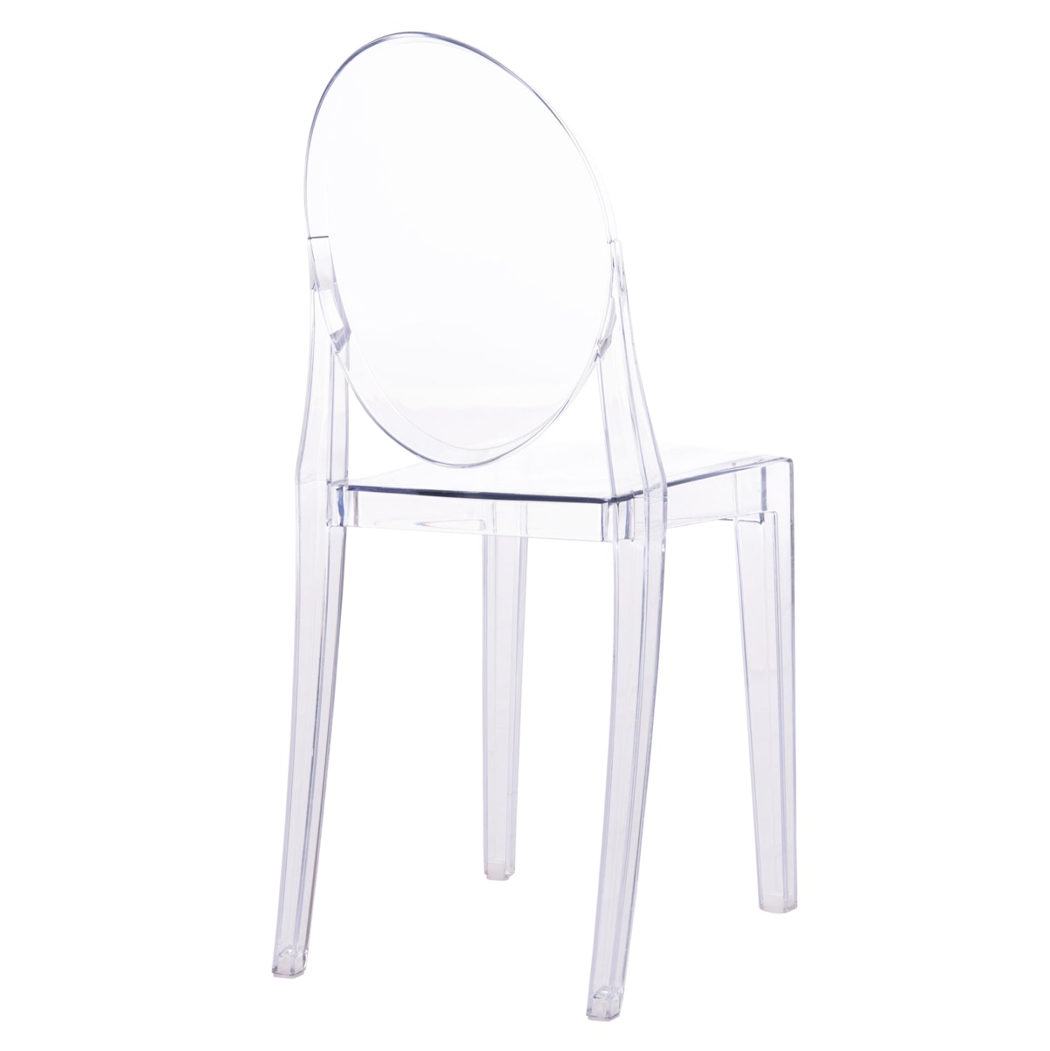 Трапезен стол ARAMIS акрил прозрачен 34.5x50x90см.