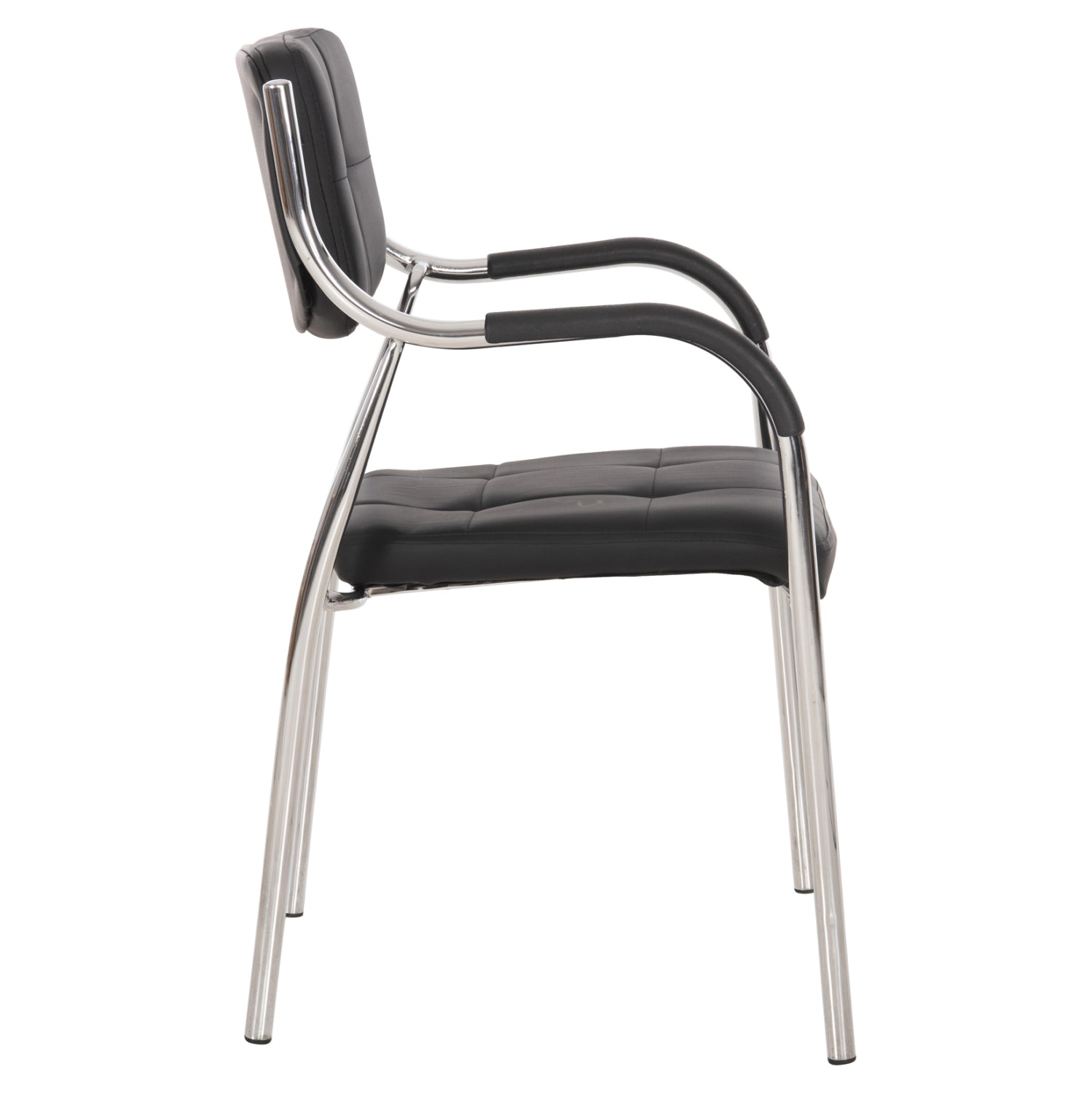 Посетителски стол оберон КГ1018.01 черен цвят