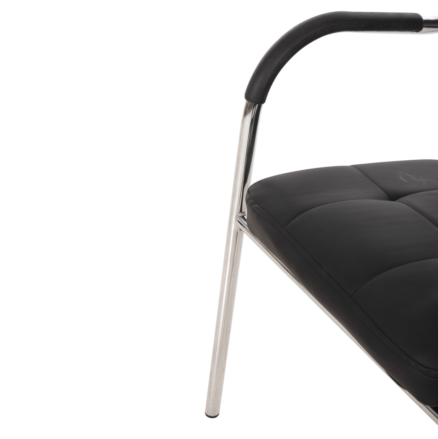 Посетителски стол оберон КГ1018.01 черен цвят