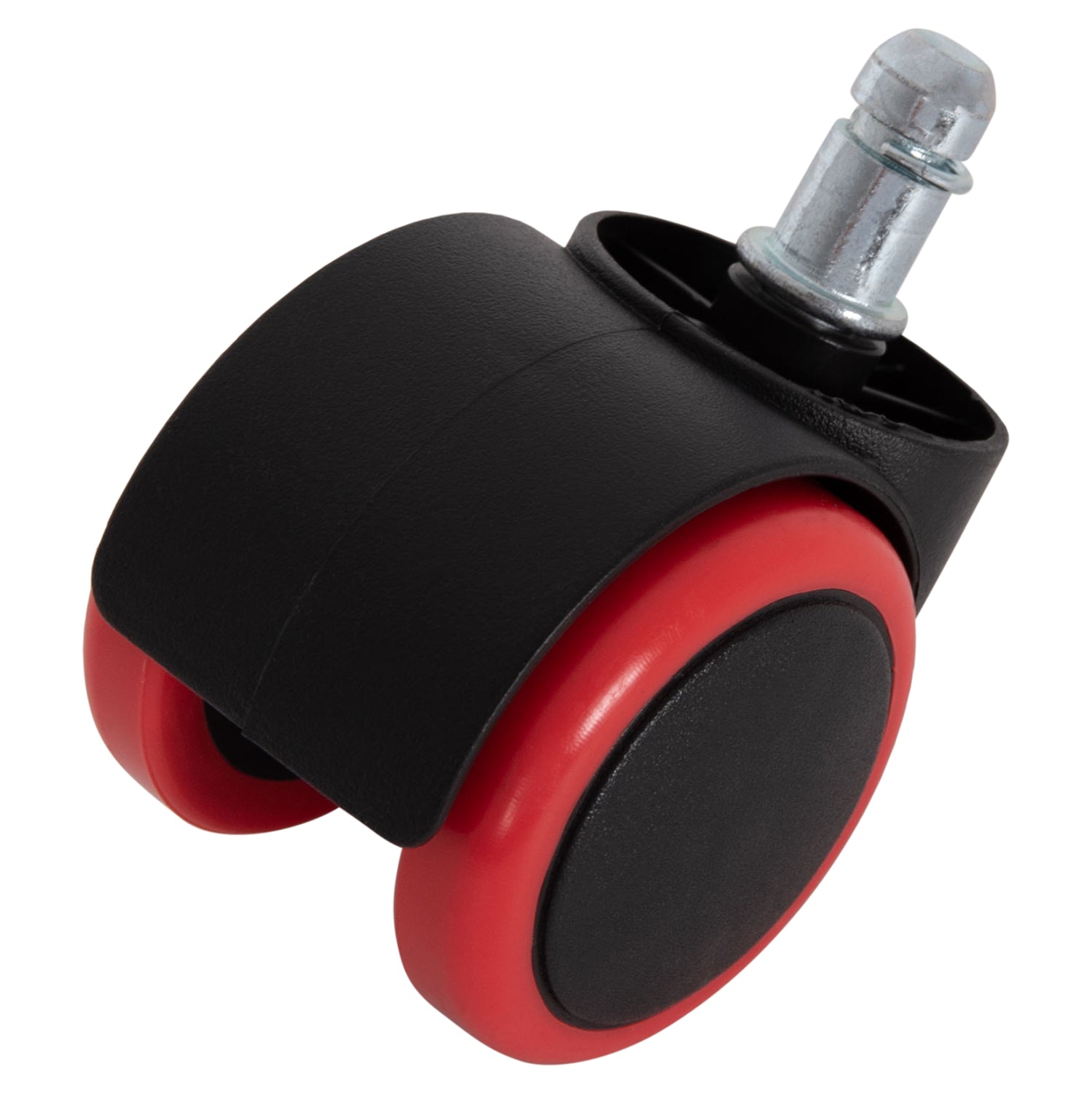 Резервен комплект колела за офис столове КГ1203--черно-червено