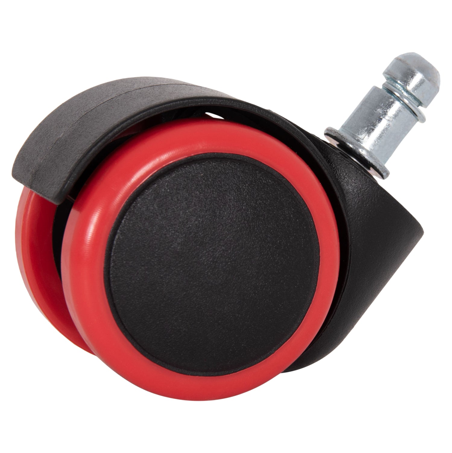 Резервен комплект колела за офис столове КГ1203--черно-червено