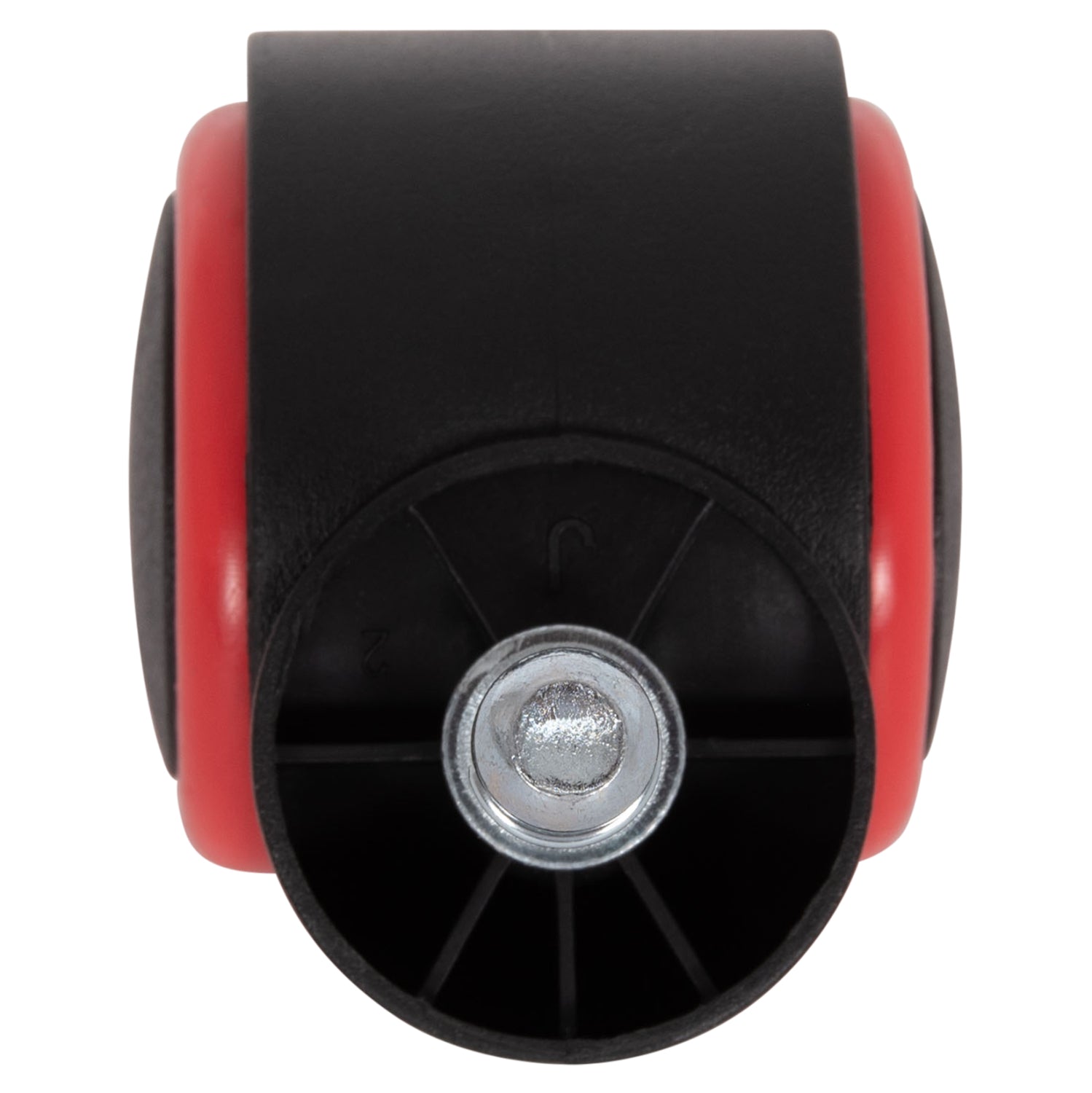 Резервен комплект колела за офис столове КГ1203--черно-червено