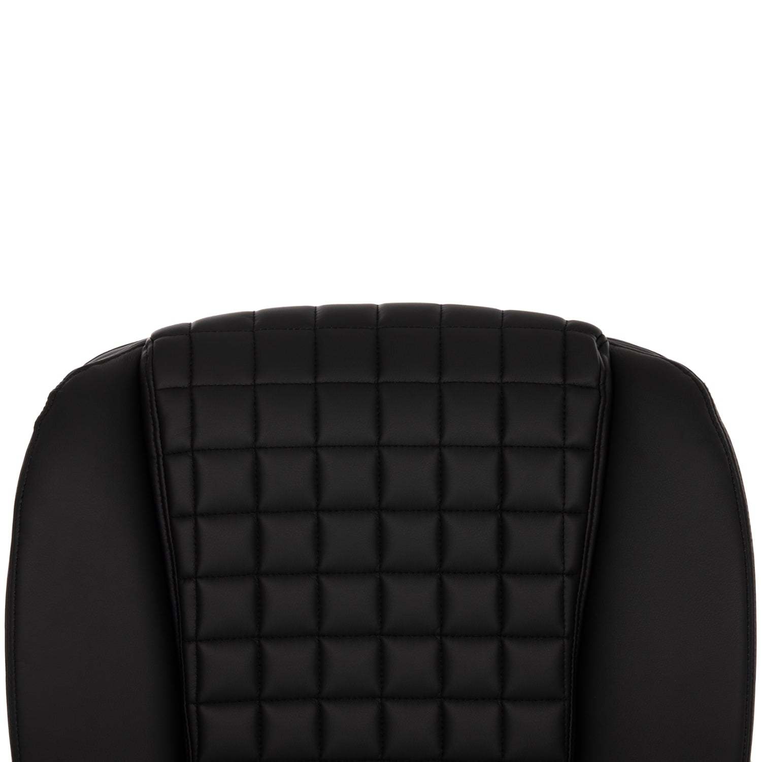 Резервна седалка за офис стол черен pu 57x11x56см.