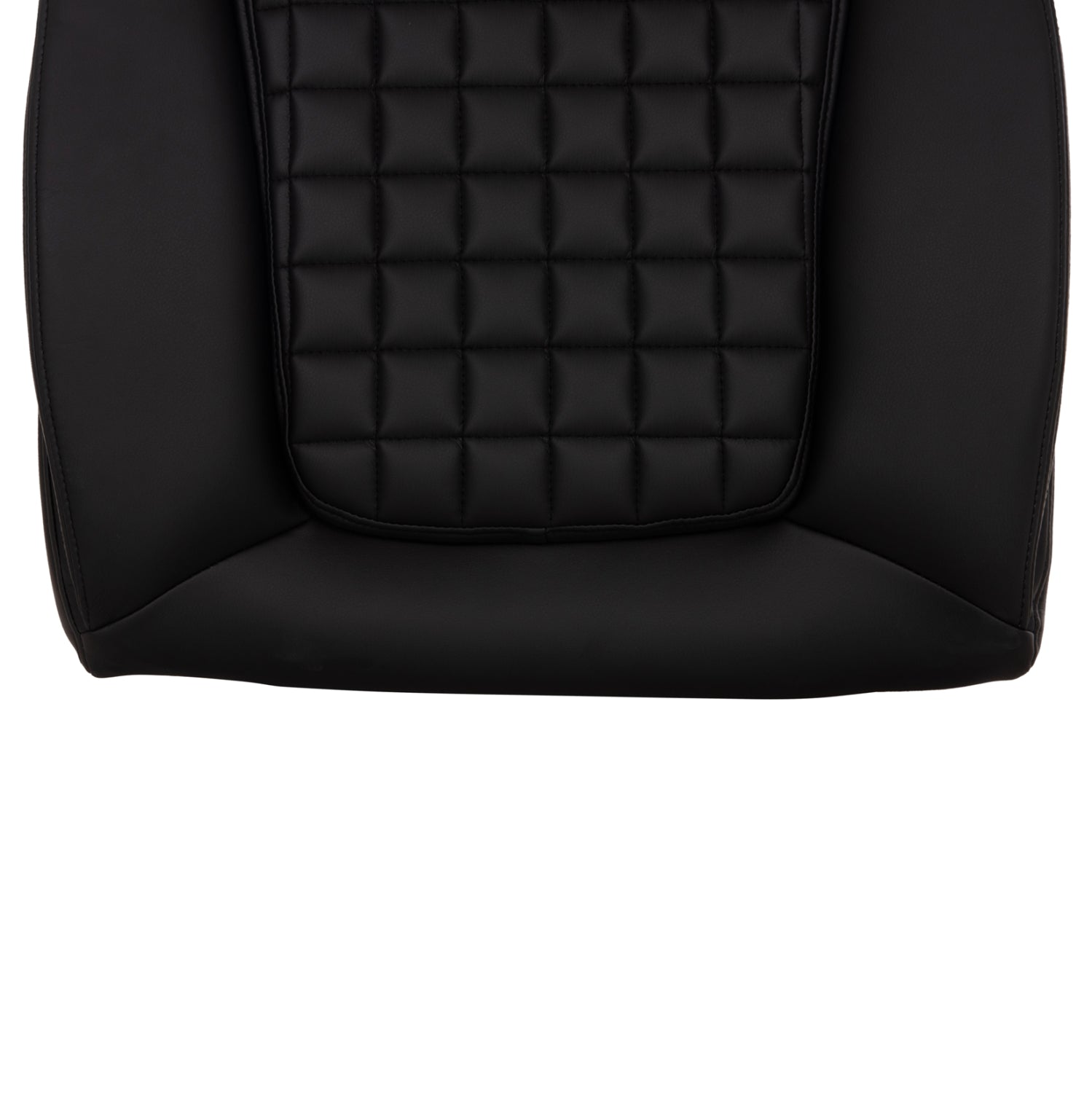 Резервна седалка за офис стол черен pu 57x11x56см.