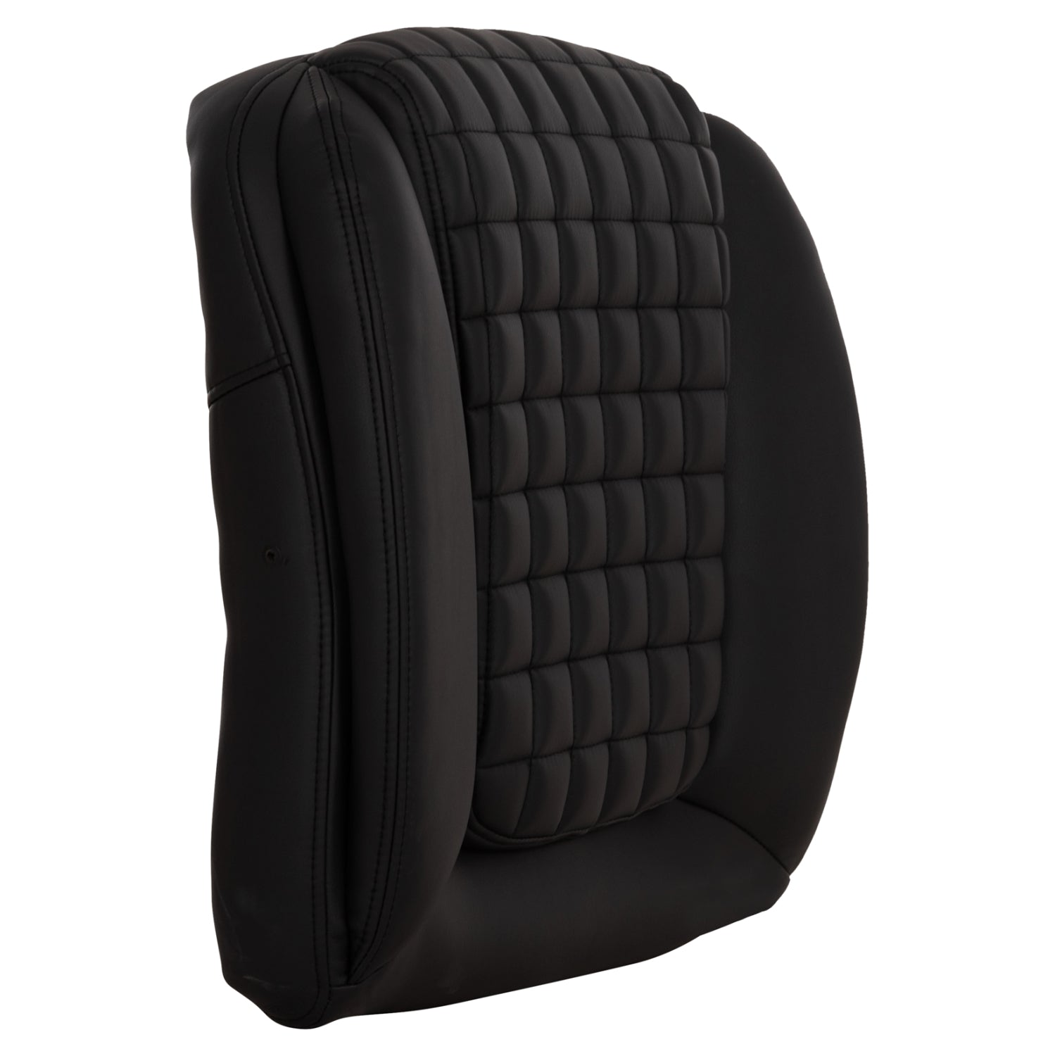 Резервна седалка за офис стол черен pu 57x11x56см.