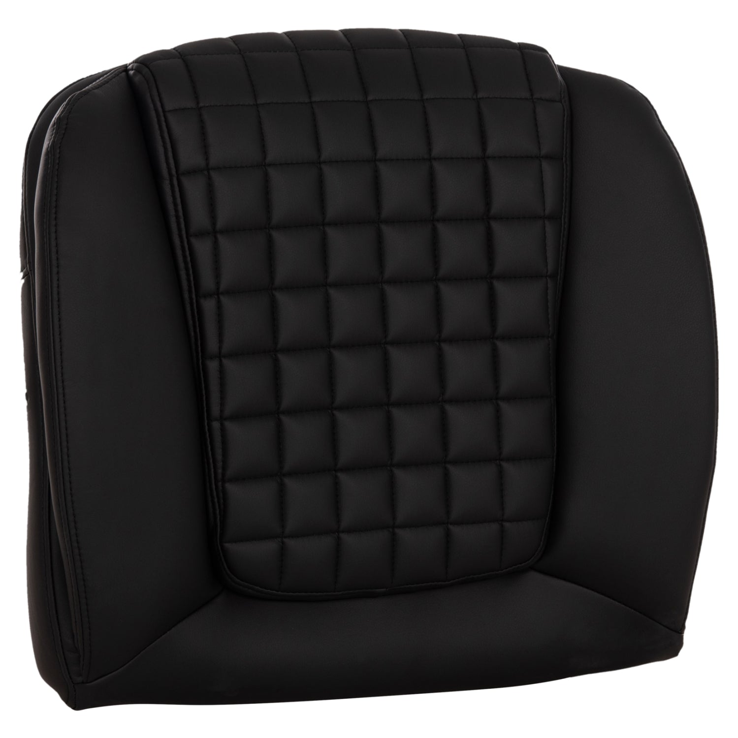 Резервна седалка за офис стол черен pu 57x11x56см.