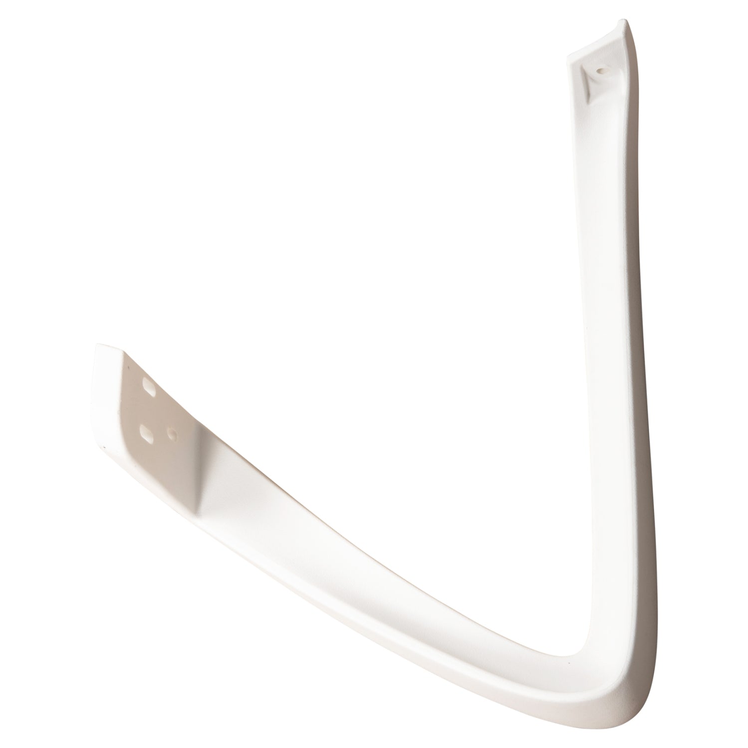 Резервни полипропиленови подлакътници за офис стол бял цвят комплект от 2 бр.и за