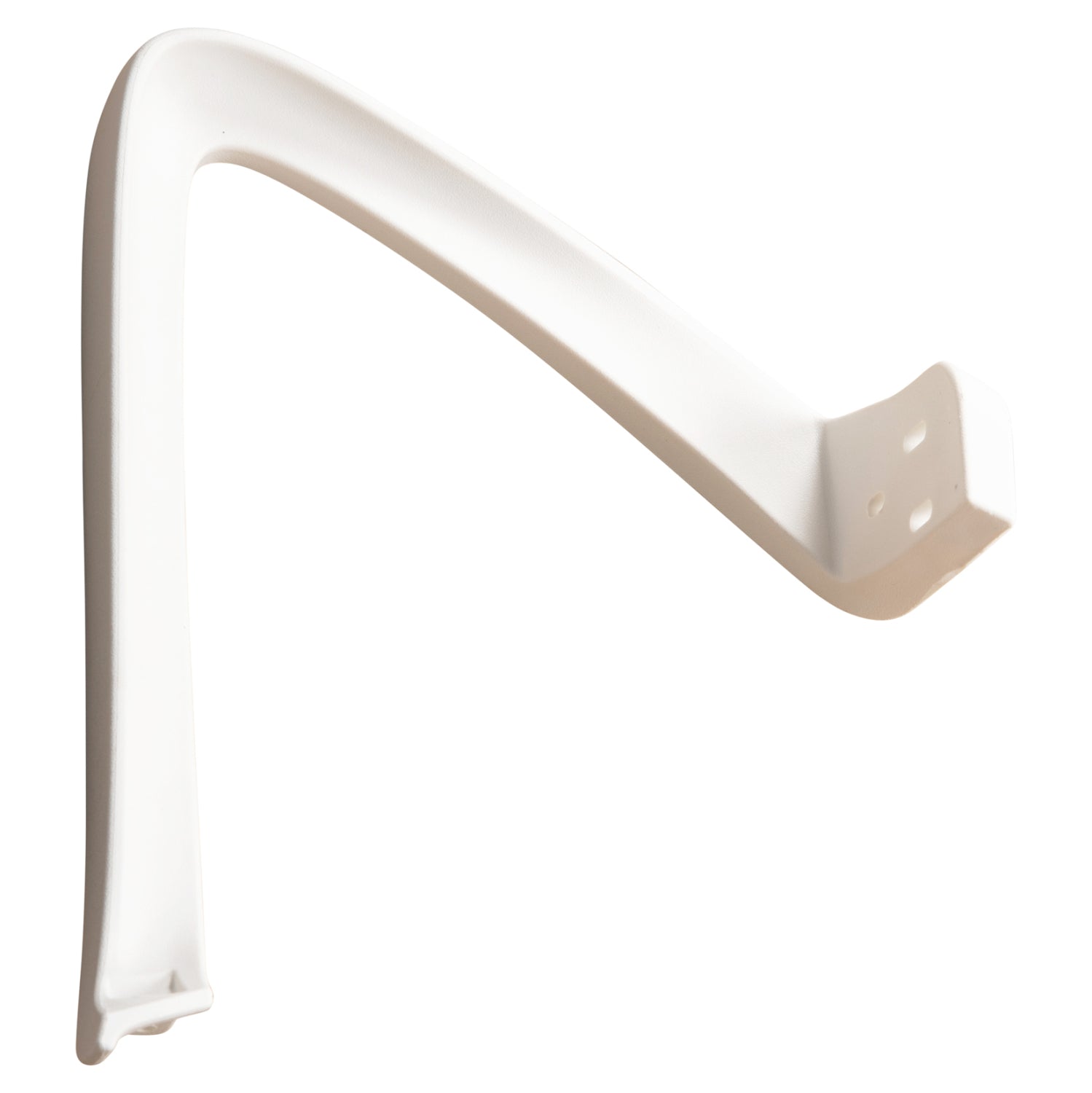 Резервни полипропиленови подлакътници за офис стол бял цвят комплект от 2 бр.и за