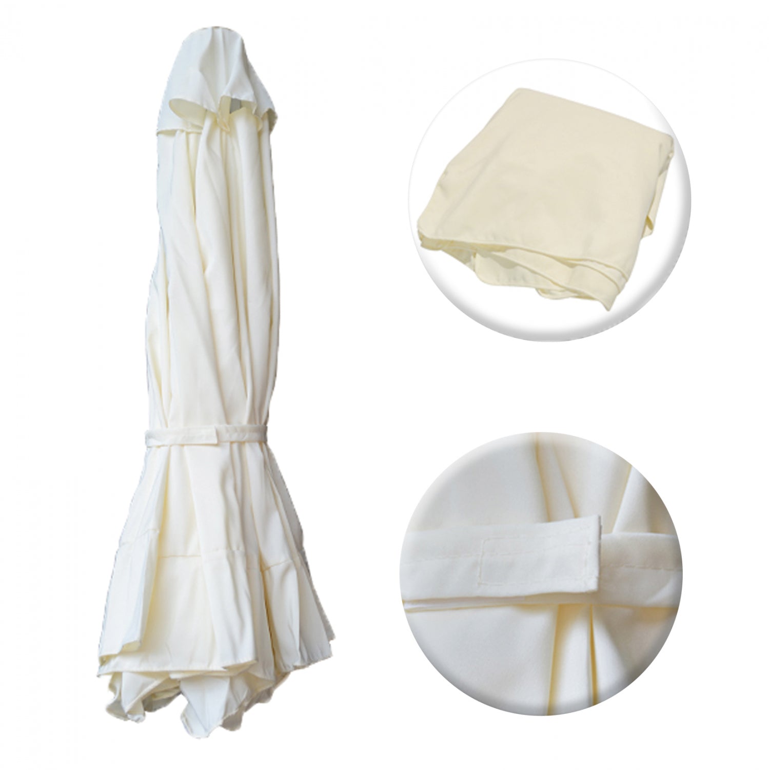 Резервен плат за чадър КГ6002.01 цвят крем