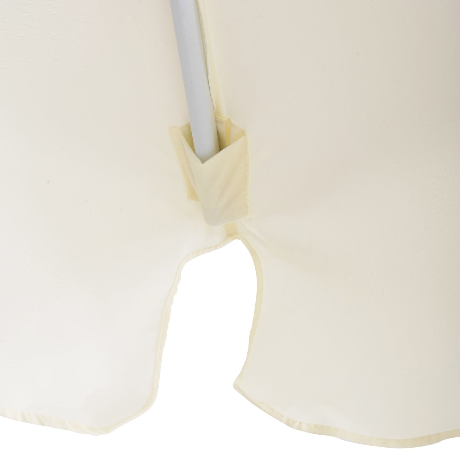 Алуминиев чадър ф300-250см - КГ6003 бежов цвят