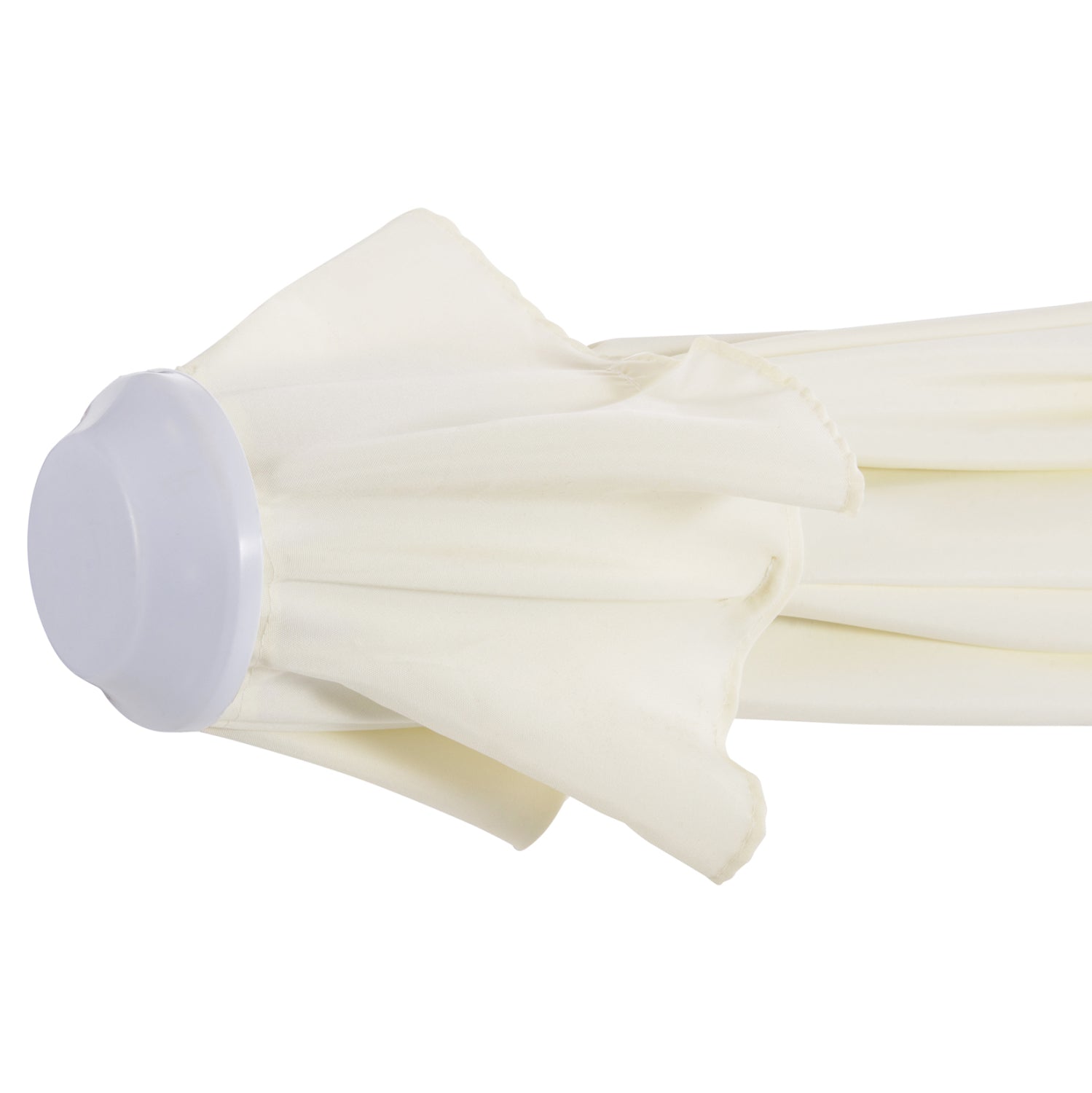 Алуминиев чадър ф300-250см - КГ6003 бежов цвят