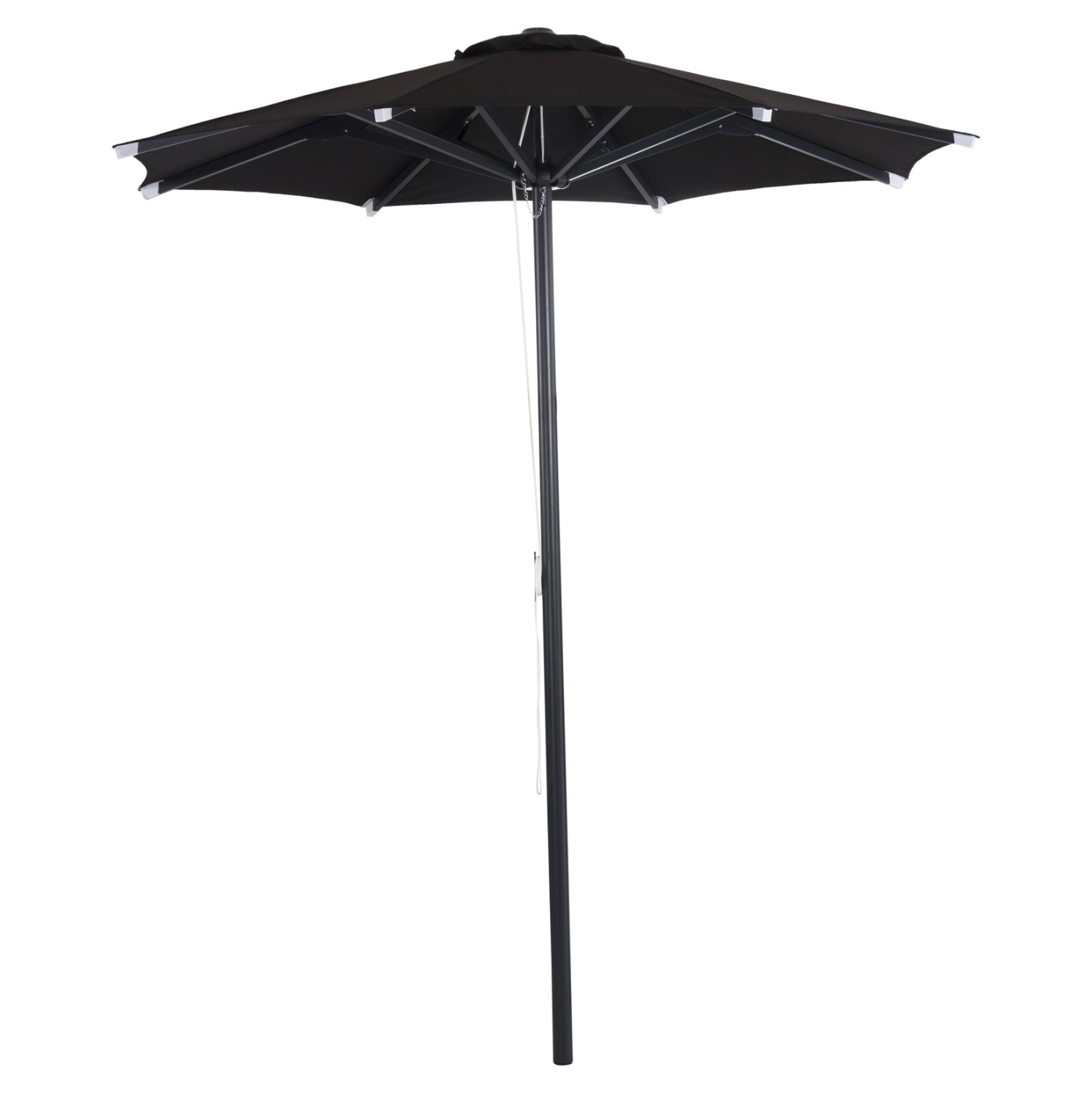 Чадър акрилен плат ф2.20м - КГ6028.03 черен цвят