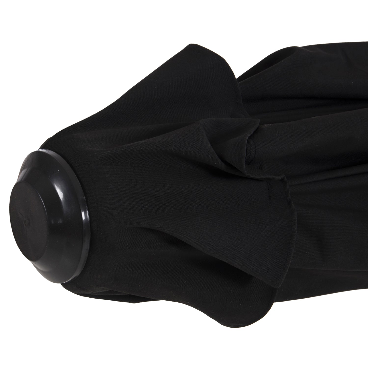 Чадър акрилен плат ф2.20м - КГ6028.03 черен цвят