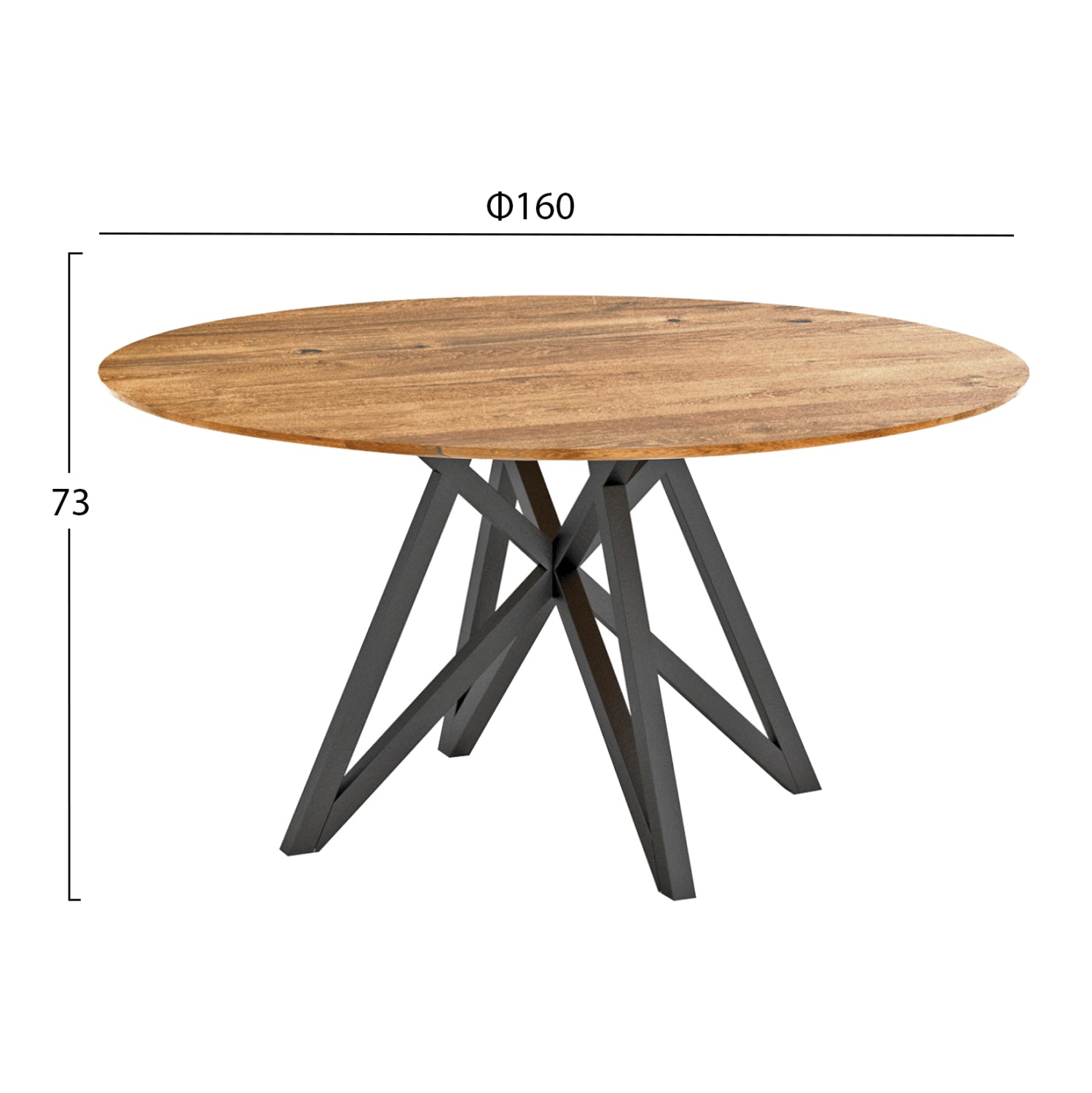 Черна основа за маса ts908 за повърхности φ150