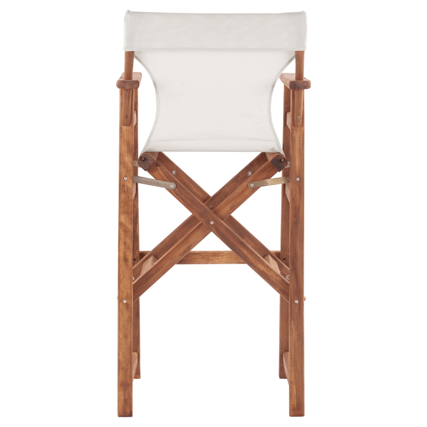 Режисьорски бар  стол  LAKE орех /черен текстил  58x58x118