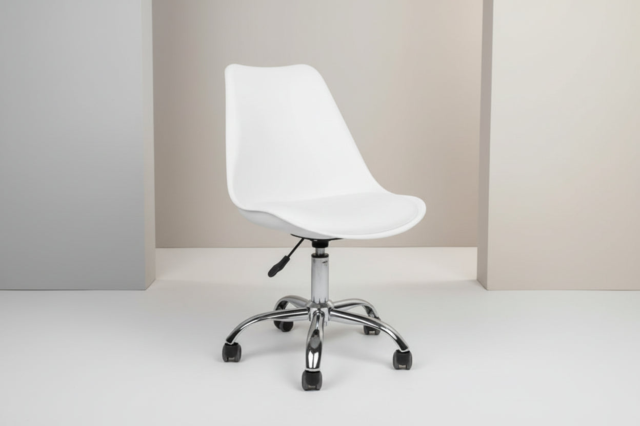 Офис стол Верона бял цвят 48x56x95см