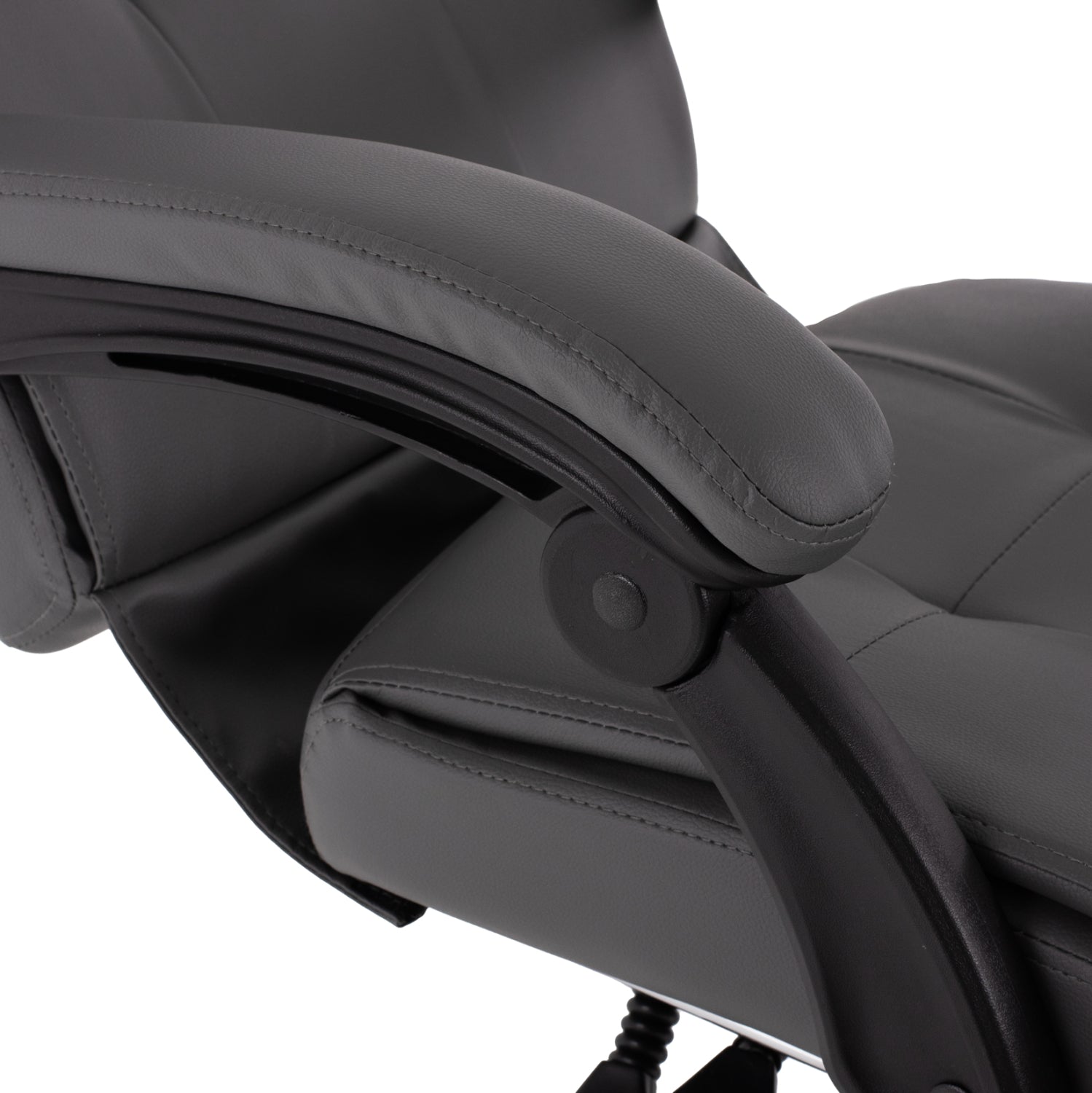 Офис стол EXECUTIVE сив цвят 58x71x128см