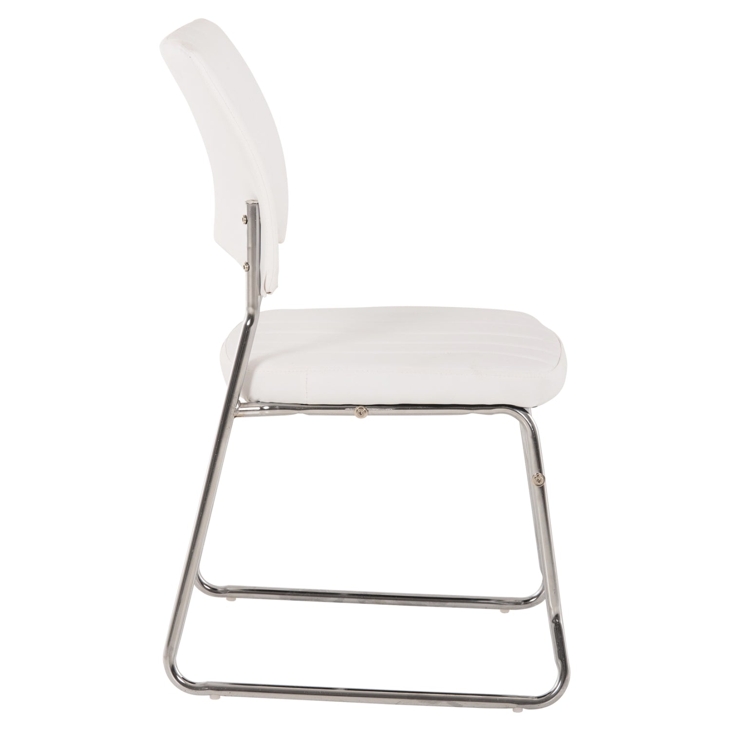 Посетителски стол 1071 - бял