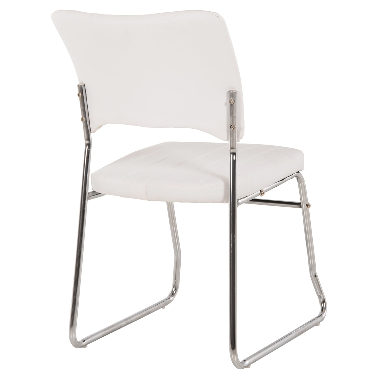 Посетителски стол 1071 - бял