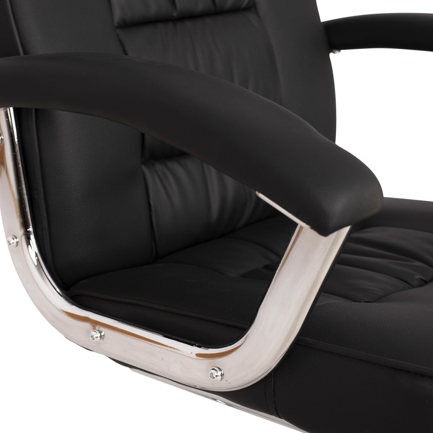 Посетителски стол 202 /черен