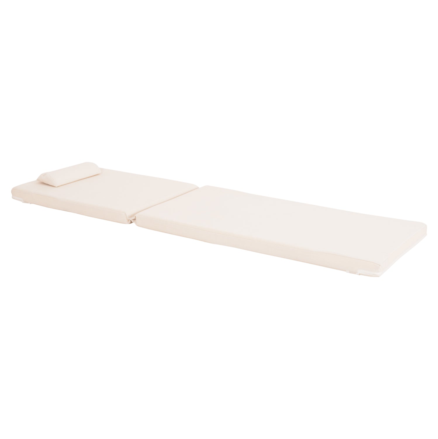 Текстилна възглавница за шезлонг Сифнос, бежова 190(114-76)x58x6,5см