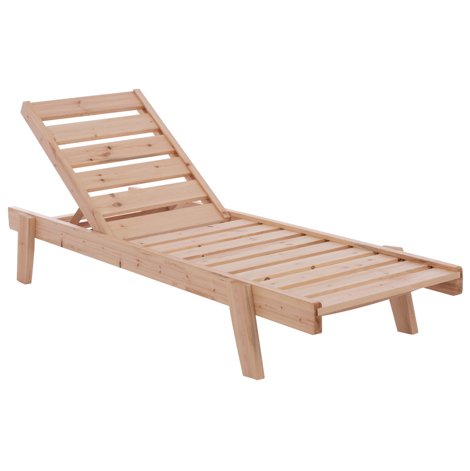 Шезлонг SAMOS натурал 67x200x83