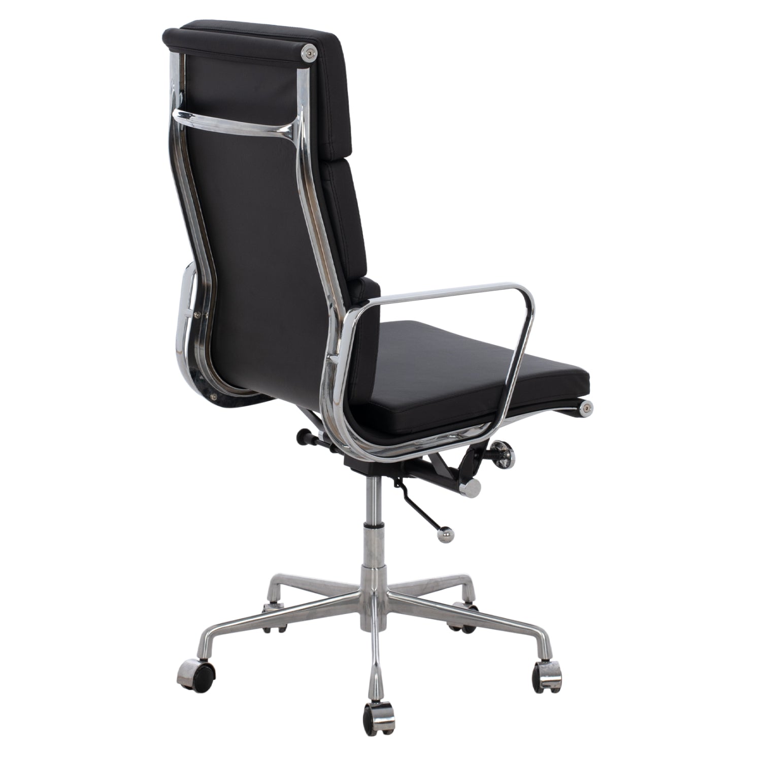 Супериор офис стол с алуминиева конструкция черен 62x70x115см.