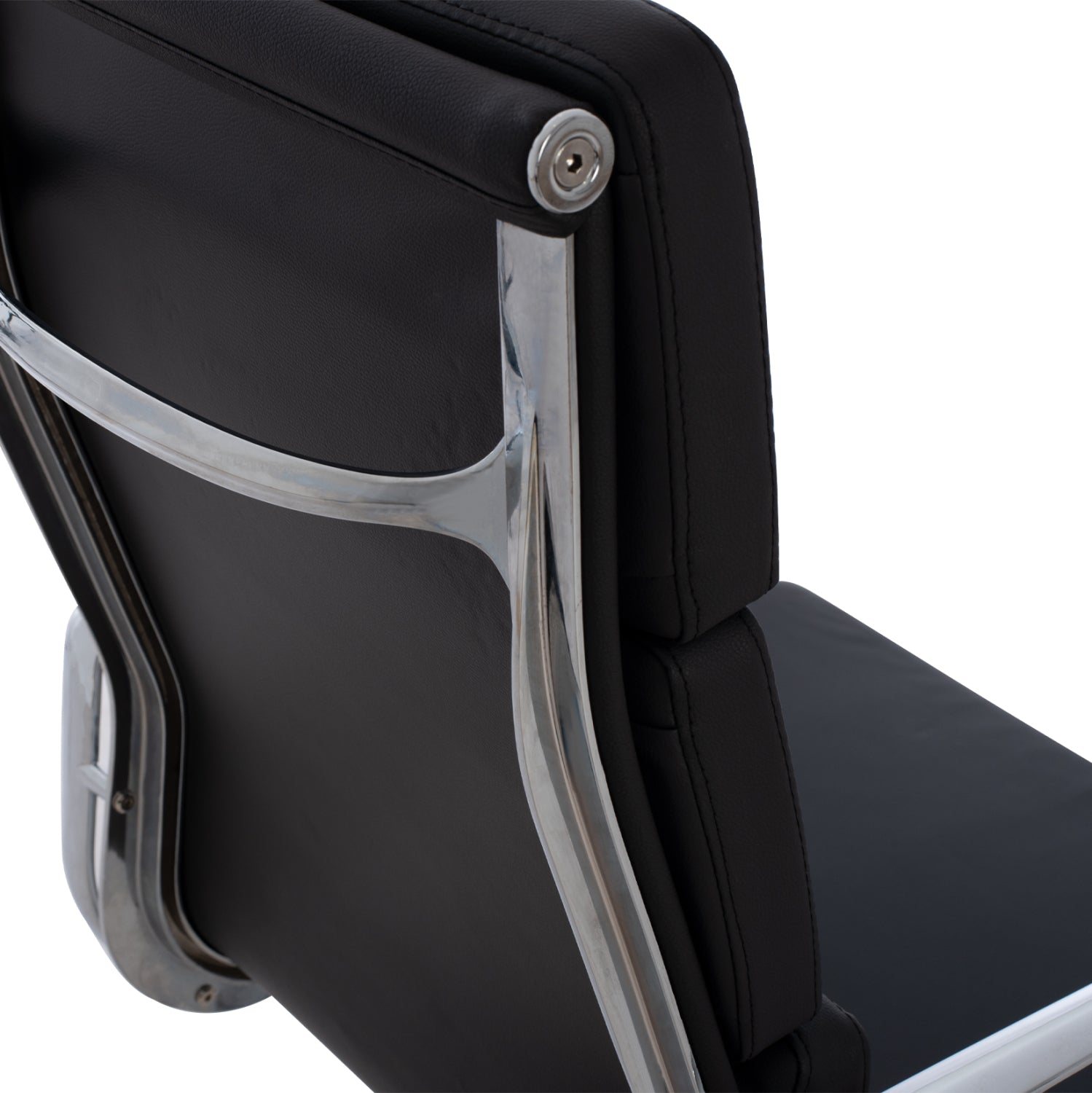 Супериор офис стол с алуминиева конструкция черен 62x70x115см.