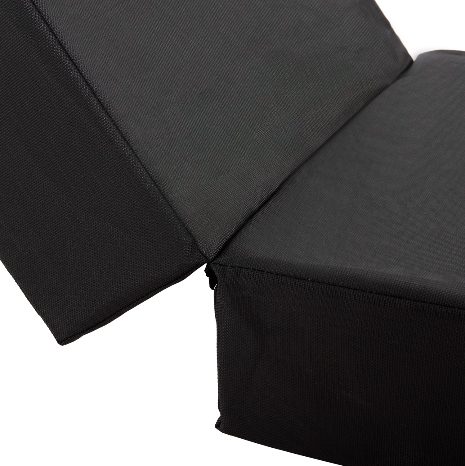 Възглавница за шезлонг Сифнос черен цвят 200(120+80)x70x20см.