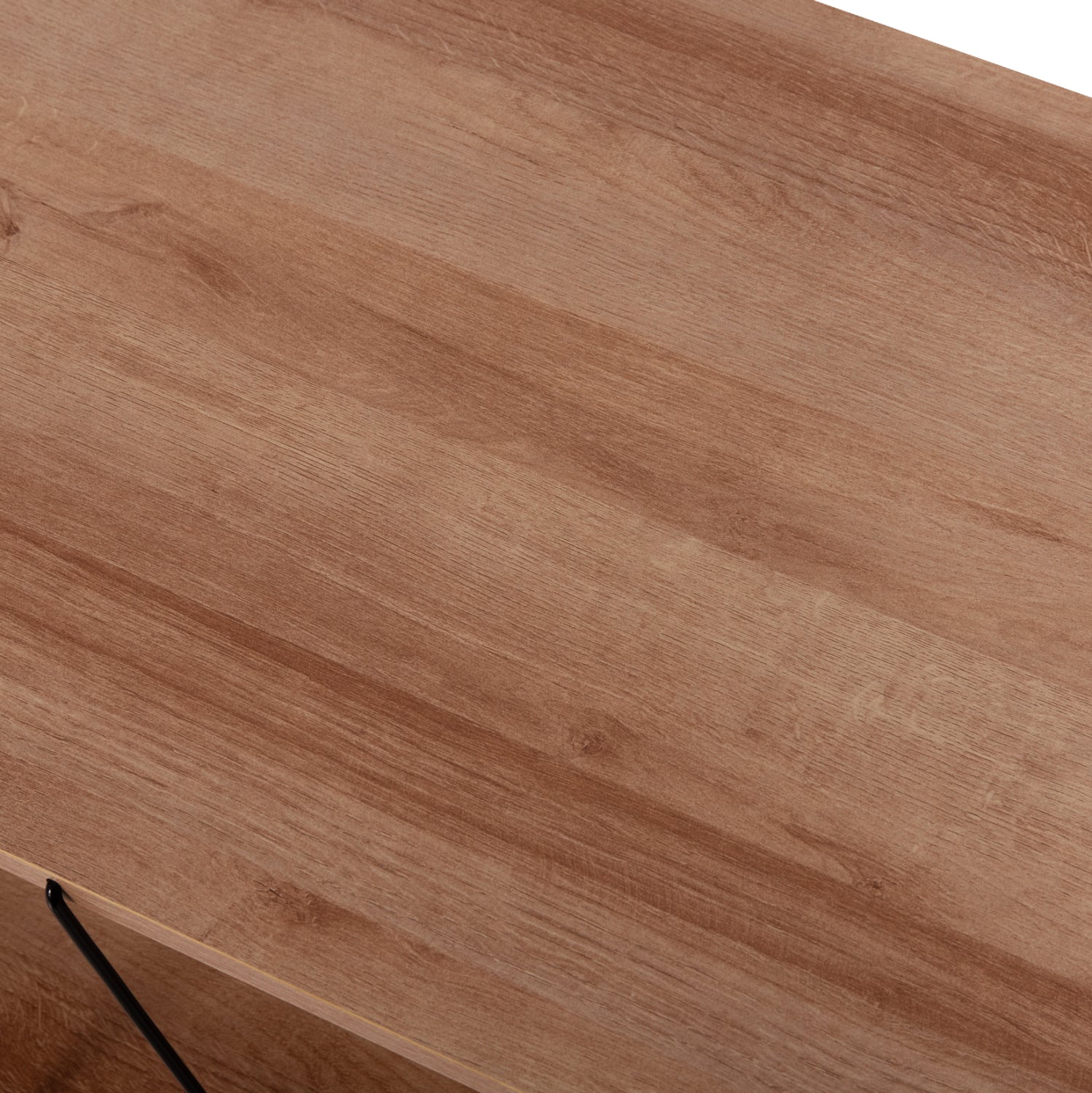 Холен комплект TARS 2бр  меламин-метал/ естествен цвят дъб-черен