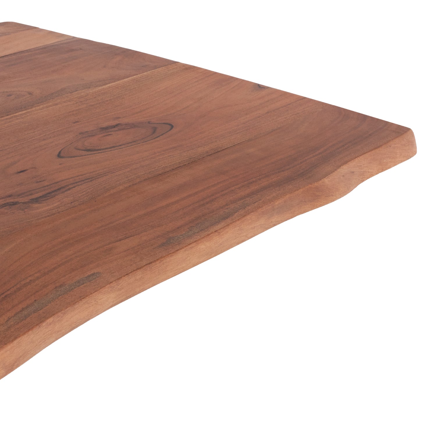 Маса MONTANA с повърхност от масивно акациево дърво 160x90x74.5см.