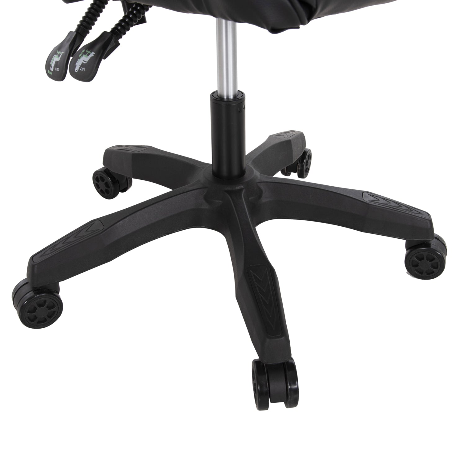 Геймърски стол MANCER 59x69x125см черен