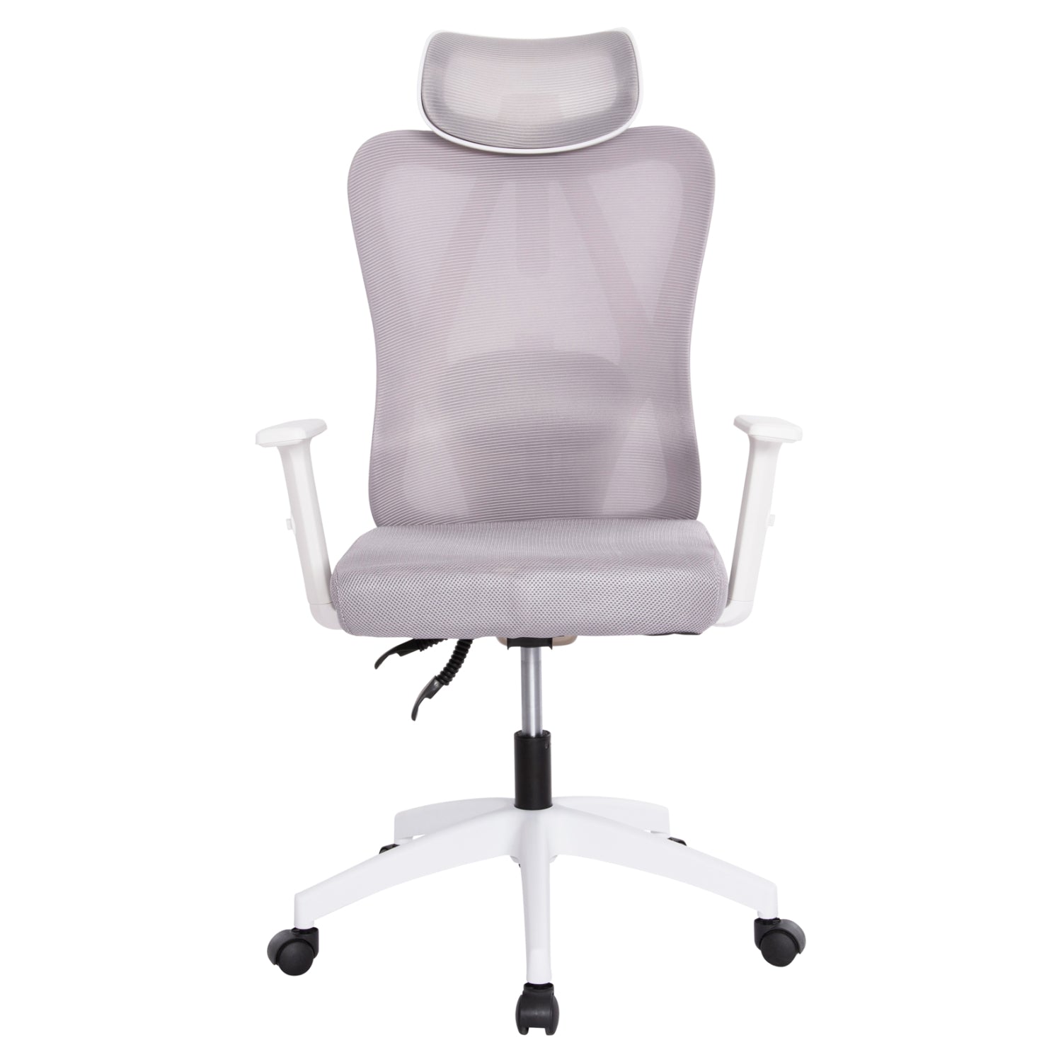 Офис стол MEXER цвят бял-сив 68x70x136см