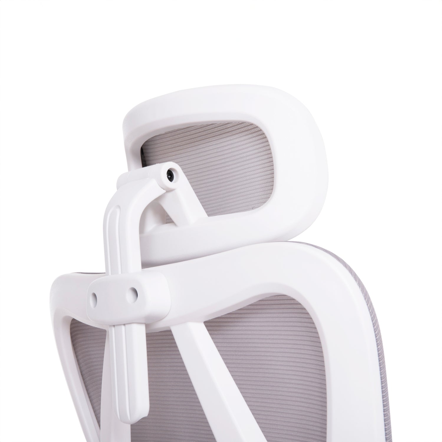 Офис стол MEXER цвят бял-сив 68x70x136см