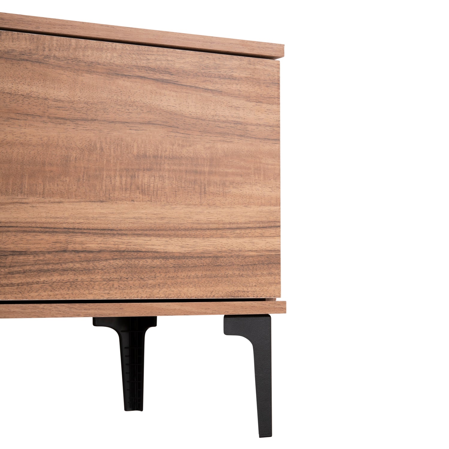 Тв шкаф HARRY цвят натурален-черен 200x40x47,5