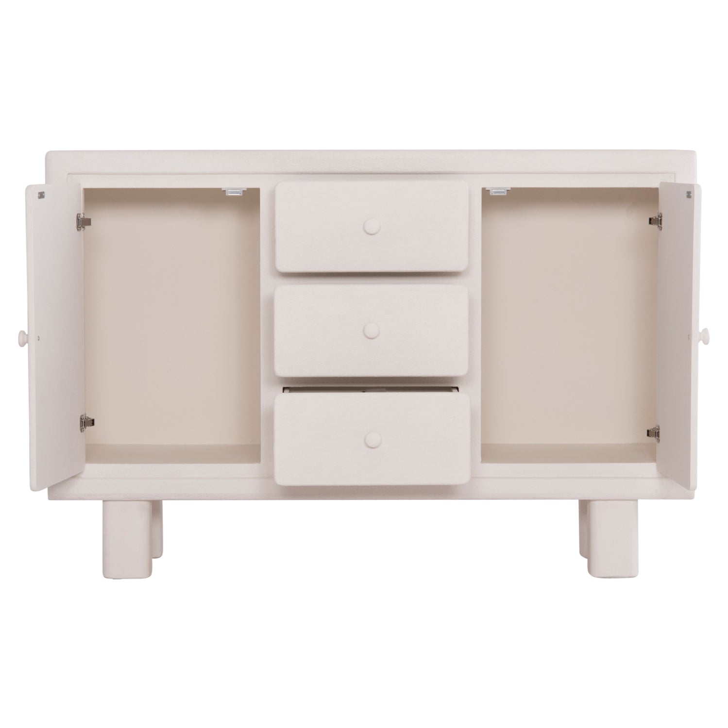 Бюфет Санторини бял цвят 120x38x80