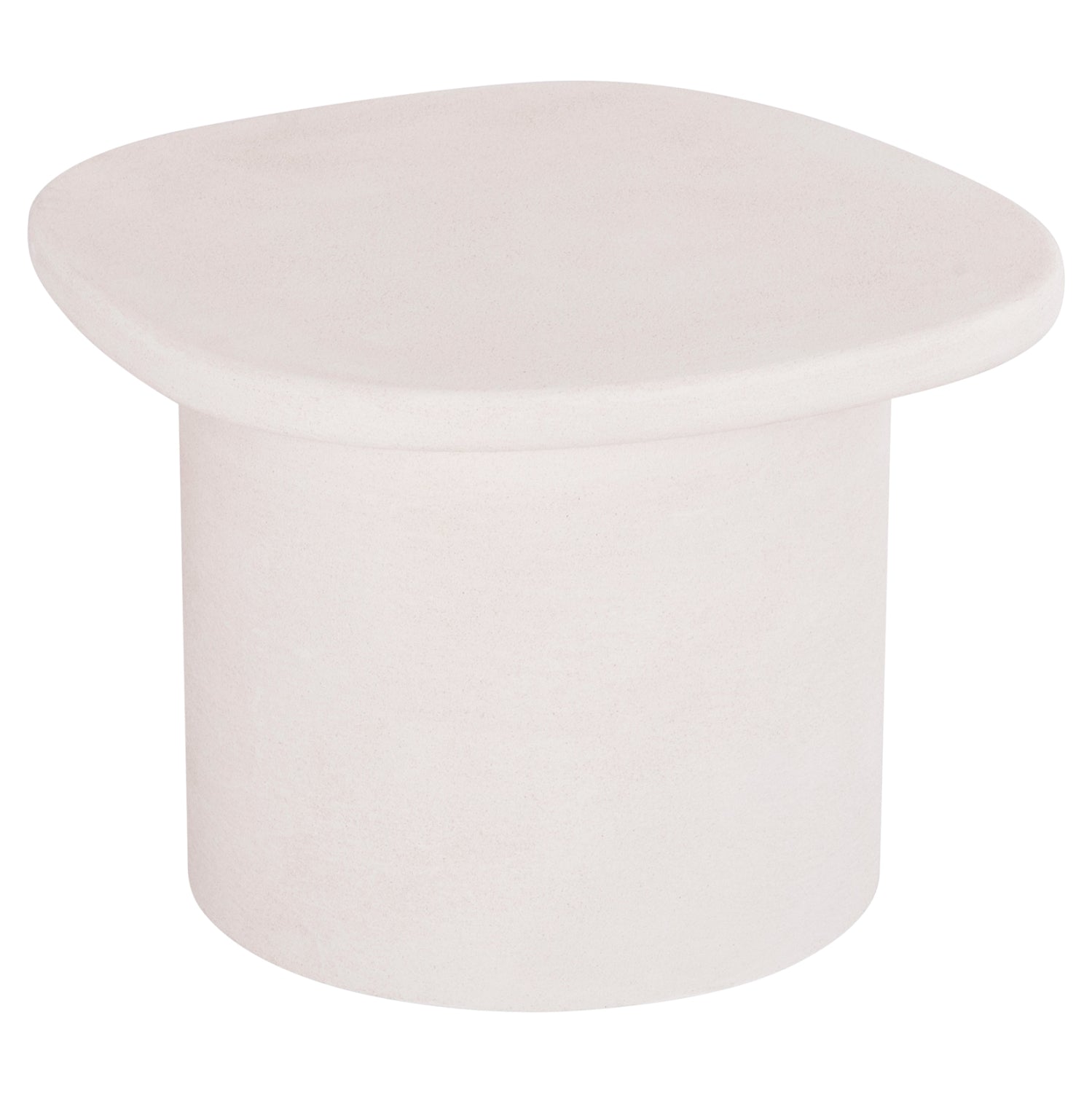 Холна маса Санторини бял цвят 54x54.5x40см